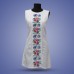 Embroidered costume "Cornflowers"